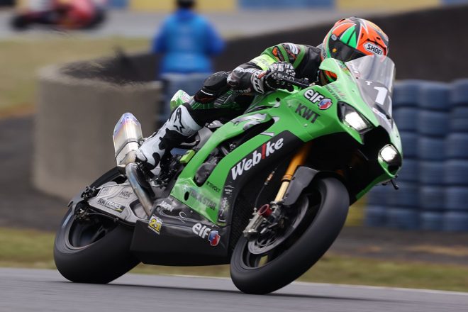 渡辺一樹（TEAM KAWASAKI WEBIKE TRICKSTAR）／2023EWC第1戦ル・マン24時間 予選