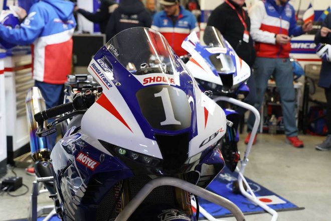 F.C.C. TSR Honda FranceのホンダCBR1000RR-R／2023EWC第1戦ル・マン24時間