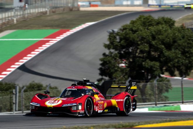 フェラーリ・AFコルセの51号車フェラーリ499P　2023年WEC第2戦ポルティマオ6時間レース