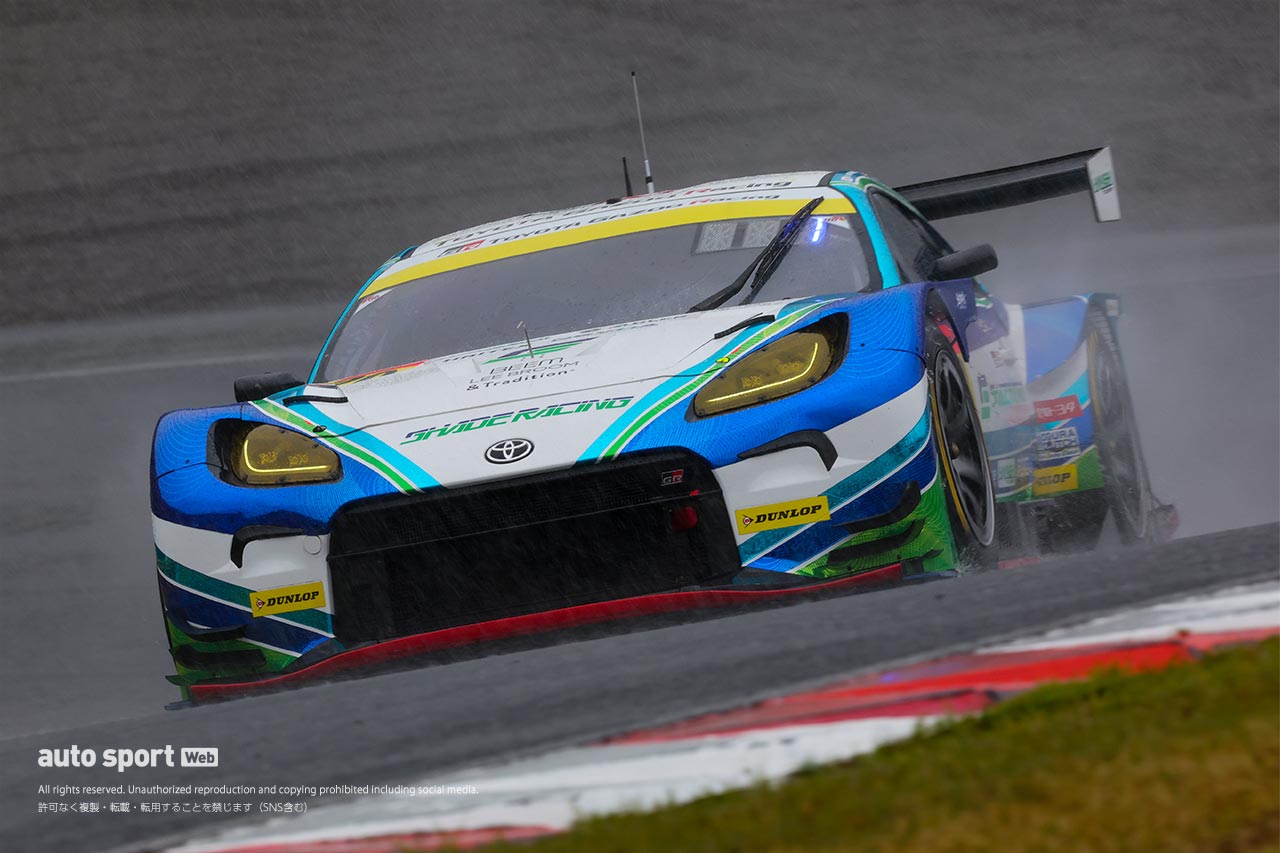 2023スーパーGT第1戦岡山　Q1でのシェイドレーシング GR86 GT