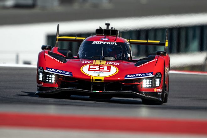 フェラーリ・AFコルセの51号車フェラーリ499P　2023年WEC第2戦ポルティマオ6時間レース