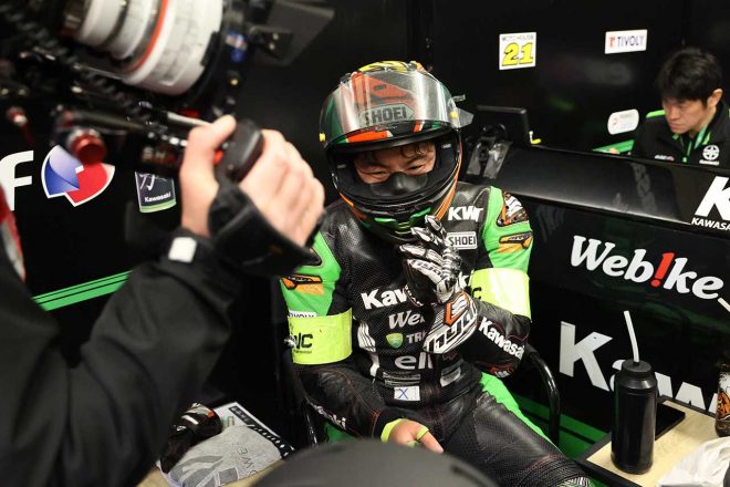 渡辺一樹（TEAM KAWASAKI WEBIKE TRICKSTAR）／2023EWC第1戦ル・マン24時間