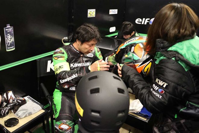 渡辺一樹（TEAM KAWASAKI WEBIKE TRICKSTAR）／2023EWC第1戦ル・マン24時間