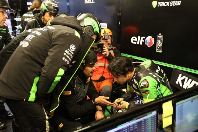 渡辺一樹（TEAM KAWASAKI WEBIKE TRICKSTAR）／2023EWC第1戦ル・マン24時間