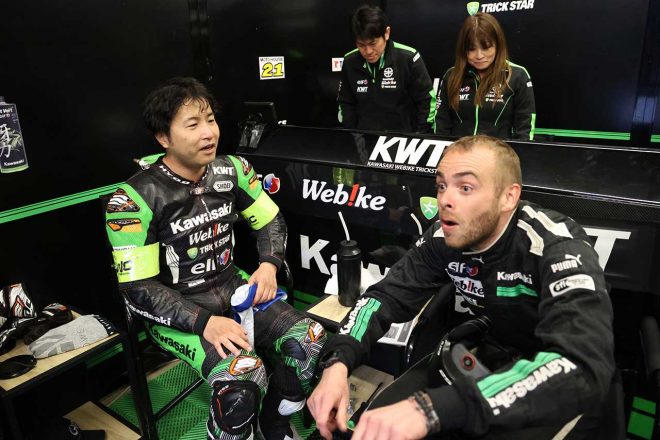 渡辺一樹（TEAM KAWASAKI WEBIKE TRICKSTAR）／2023EWC第1戦ル・マン24時間