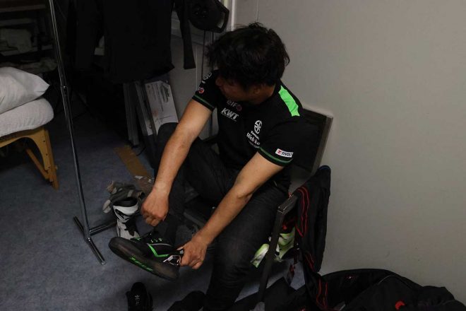 渡辺一樹（TEAM KAWASAKI WEBIKE TRICKSTAR）