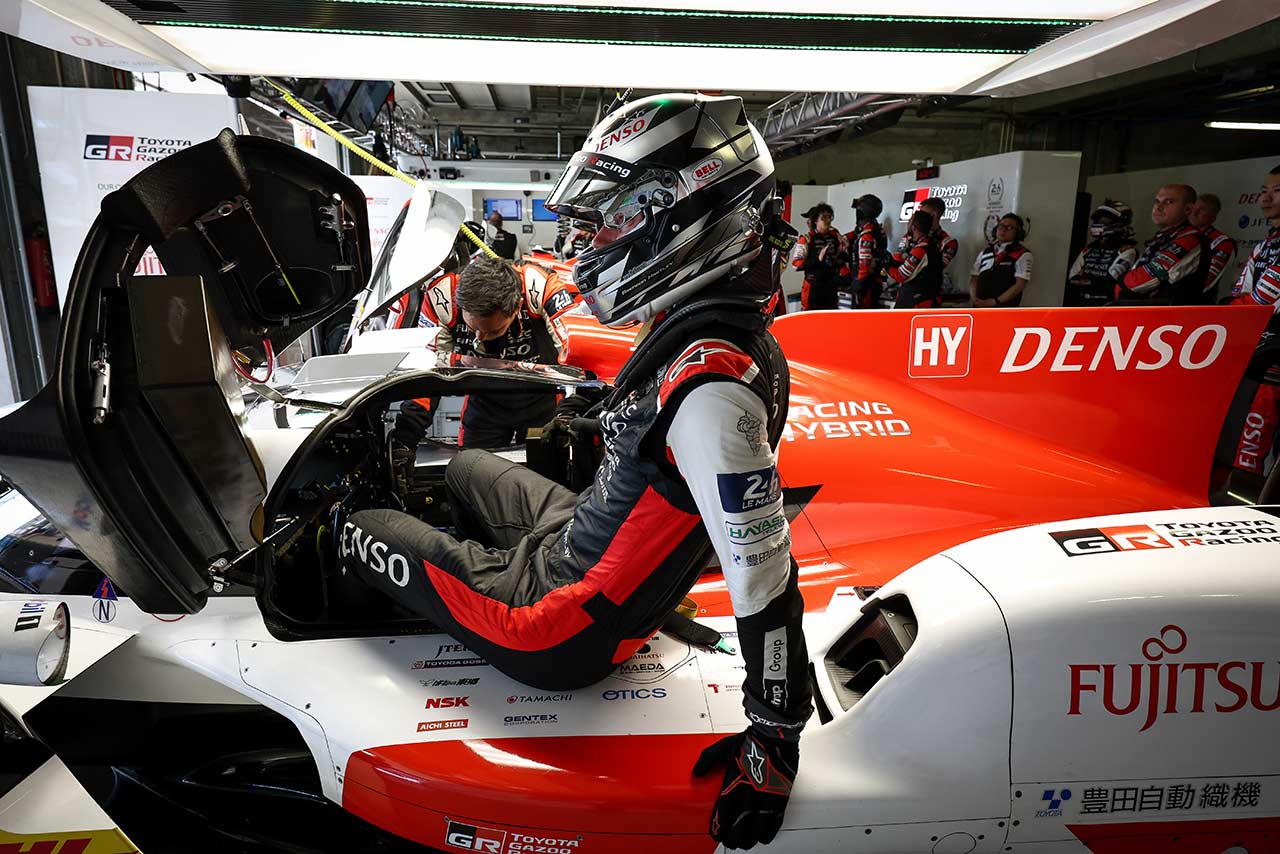 8号車GR010ハイブリッドの予選アタックを担当したブレンドン・ハートレー