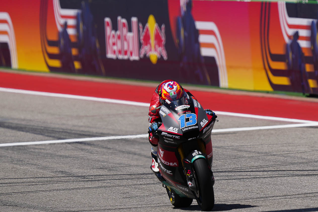 Moto2：ポールポジションを獲得したセレスティーノ・ビエッティ（Fantic Racing）／2023MotoGP第3戦アメリカズGP 予選