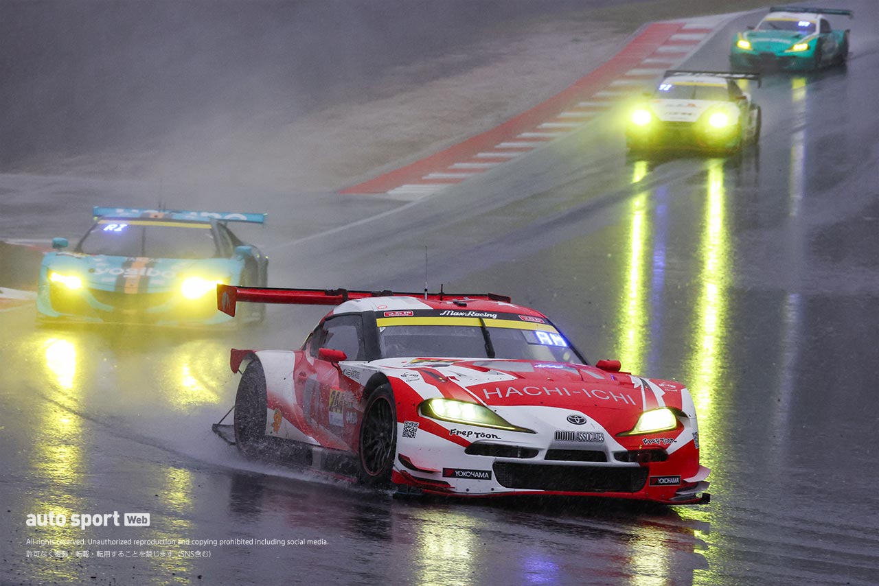 2023スーパーGT第1戦岡山　3位となったHACHI-ICHI GR Supra GT