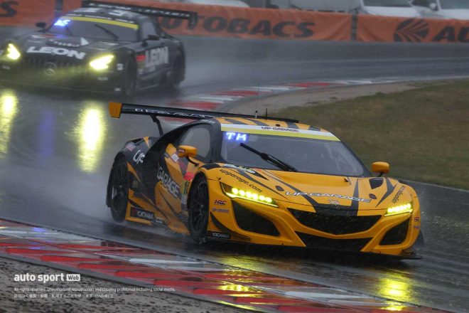 2023スーパーGT第1戦岡山　UPGARAGE NSX GT3（小林崇志／小出峻）