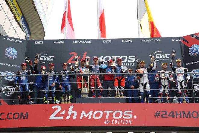 2023EWC第1戦ル・マン24時間 表彰式