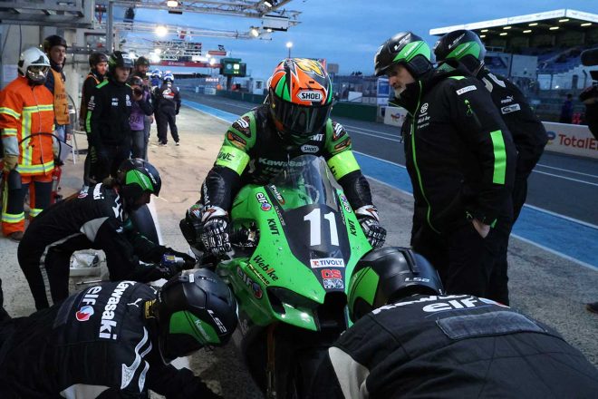 渡辺一樹（TEAM KAWASAKI WEBIKE TRICKSTAR）／2023EWC第1戦ル・マン24時間