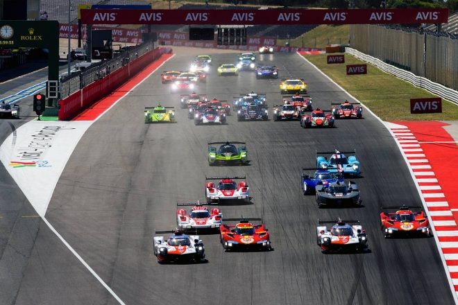 2023年WEC第2戦ポルティマオ　決勝レーススタートシーン