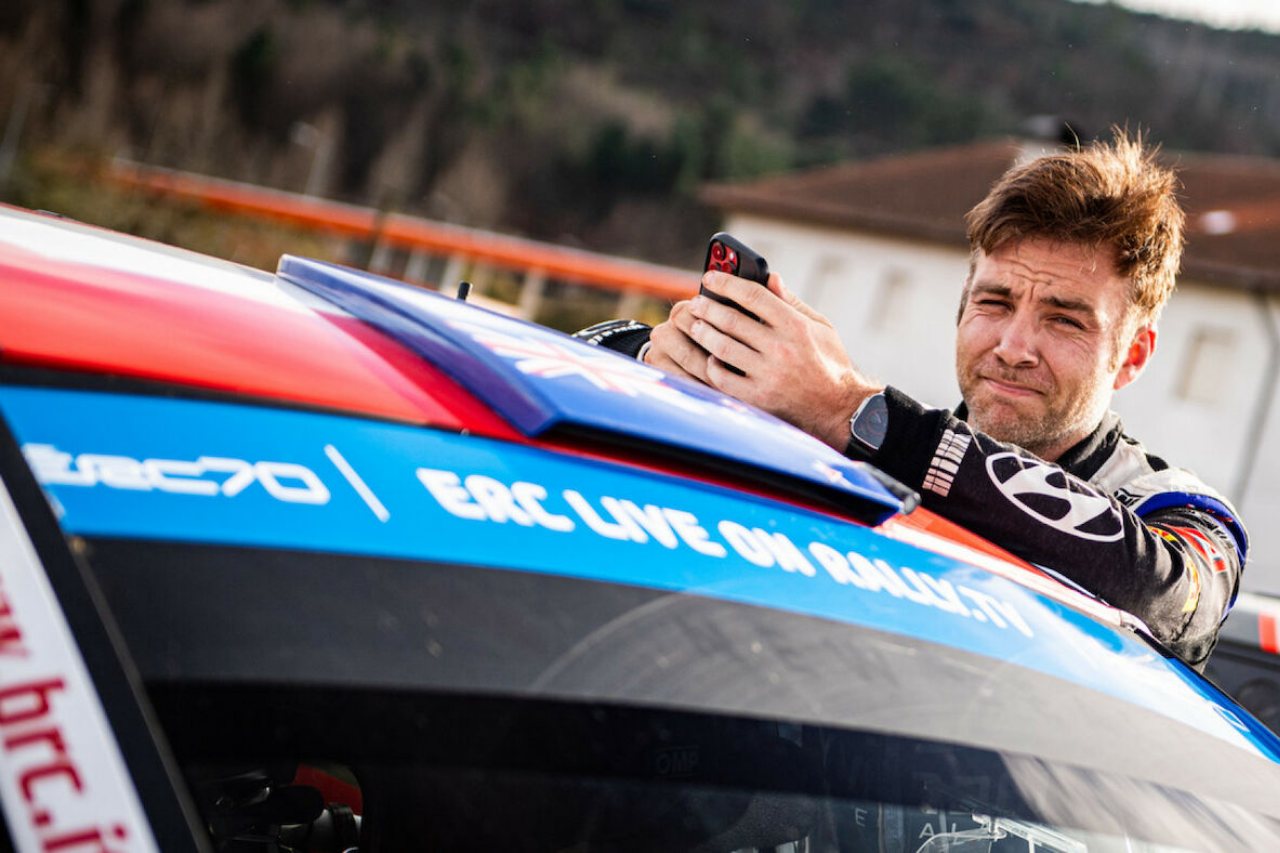 クレイグ・ブリーンとはERCからWRC時代を通じて競い合ってきた、2023年ERC開幕戦覇者のヘイデン・パッドン