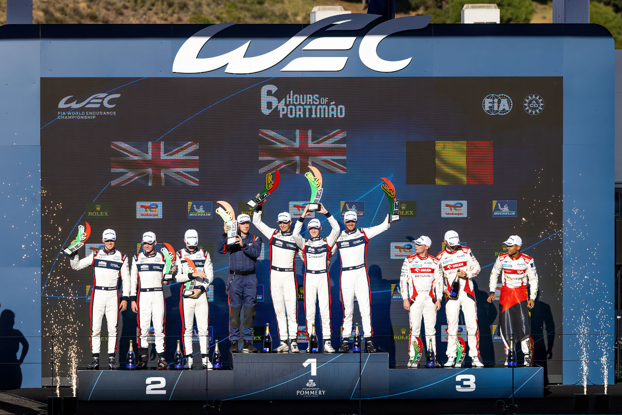 ユナイテッド・オートスポーツがLMP2クラスでワン・ツー・フィニッシュを達成した。　2023年WEC第2戦ポルティマオ6時間レース