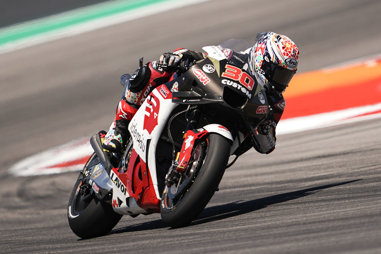 中上貴晶（LCRホンダ・イデミツ）／2023MotoGP第3戦アメリカズGP 決勝