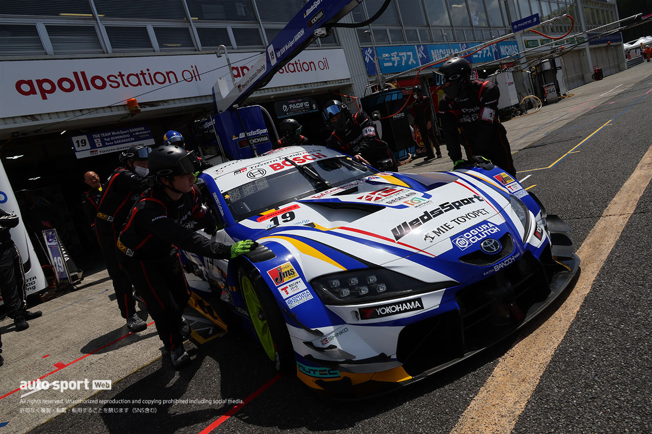 2023スーパーGT第1戦岡山　WedsSport ADVAN GR Supra（国本雄資／阪口晴南）