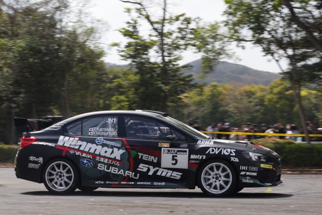 鎌田卓麻／松本優一（スバルWRX ラリーチャレンジ）　2023全日本ラリー第3戦唐津