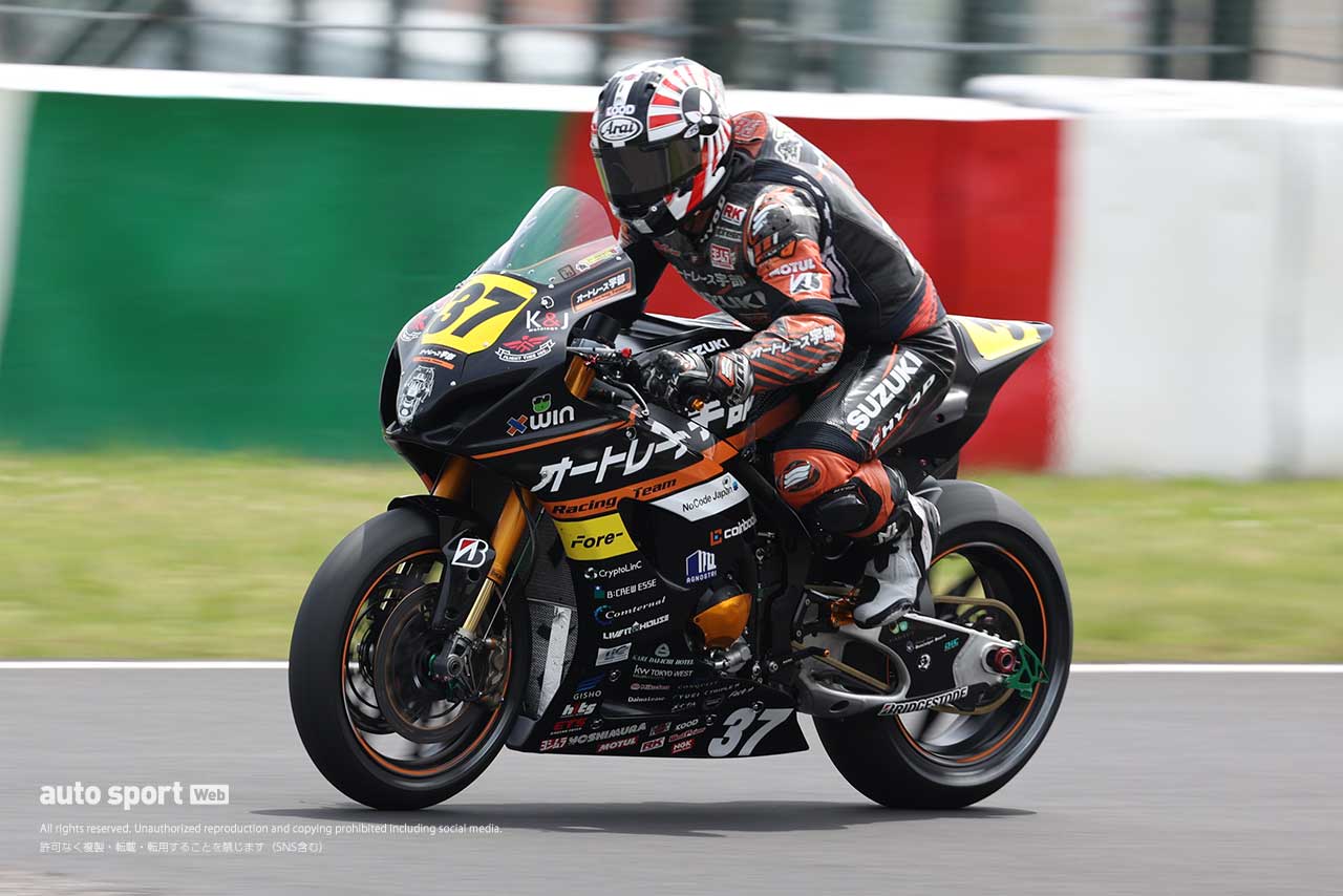 津田拓也（AutoRace Ube Racing Team）／2023全日本ロード第2戦鈴鹿2&4 JSB1000 ART走行