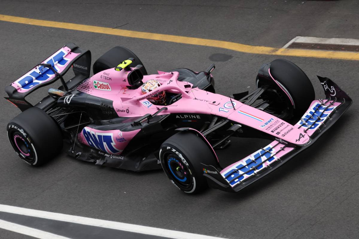 2023年F1第3戦オーストラリアGP　ピエール・ガスリー（アルピーヌ）