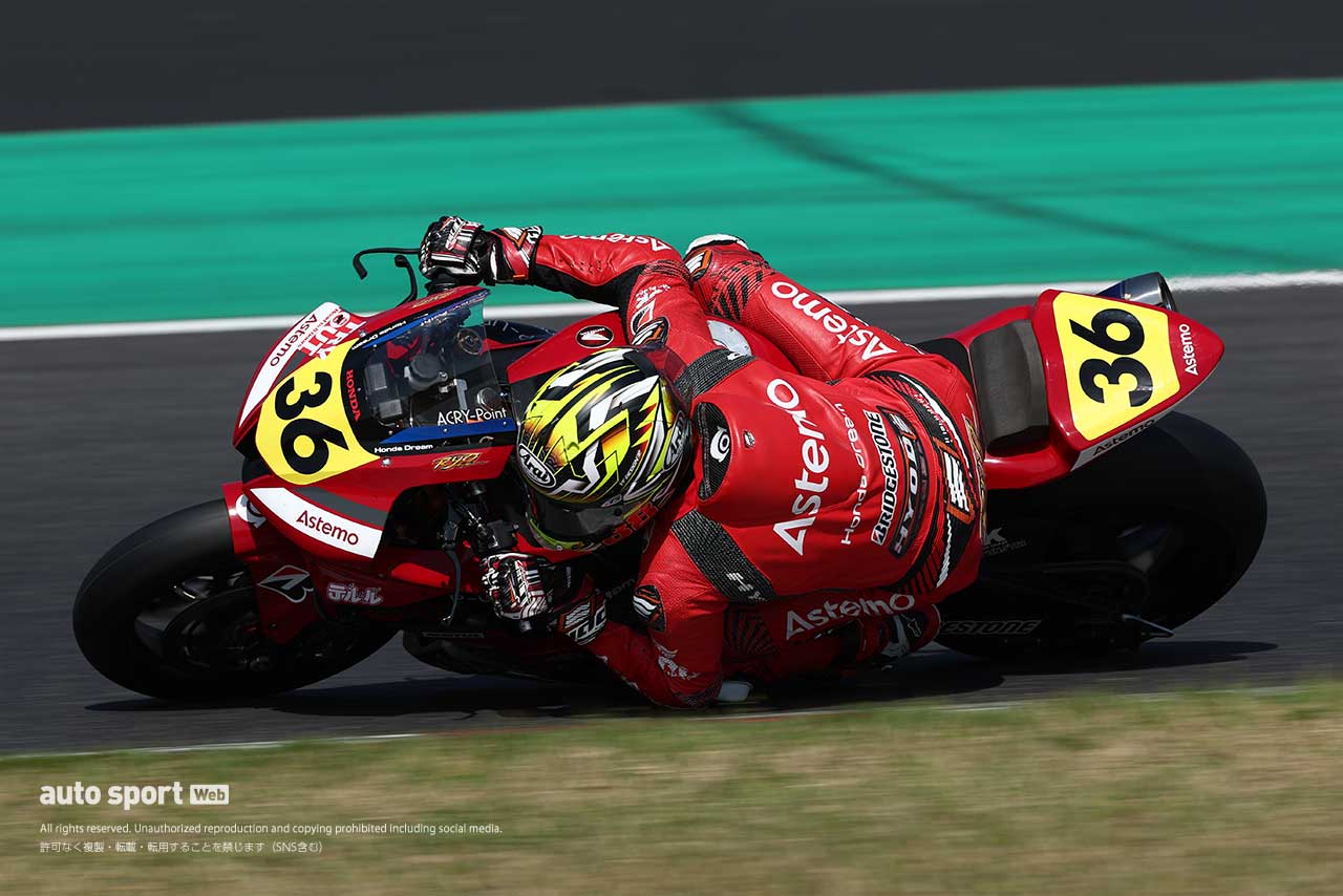 水野涼（Astemo HondaDream SI Racing）／2023全日本ロード第2戦鈴鹿2&4 JSB1000 予選