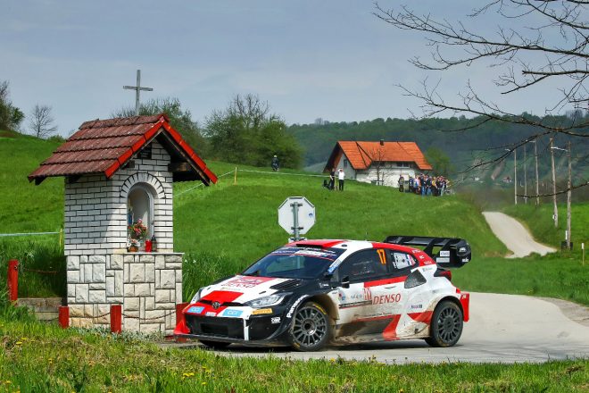 セバスチャン・オジエ(トヨタGRヤリス・ラリー1) 2023年WRC第4戦クロアチア・ラリー