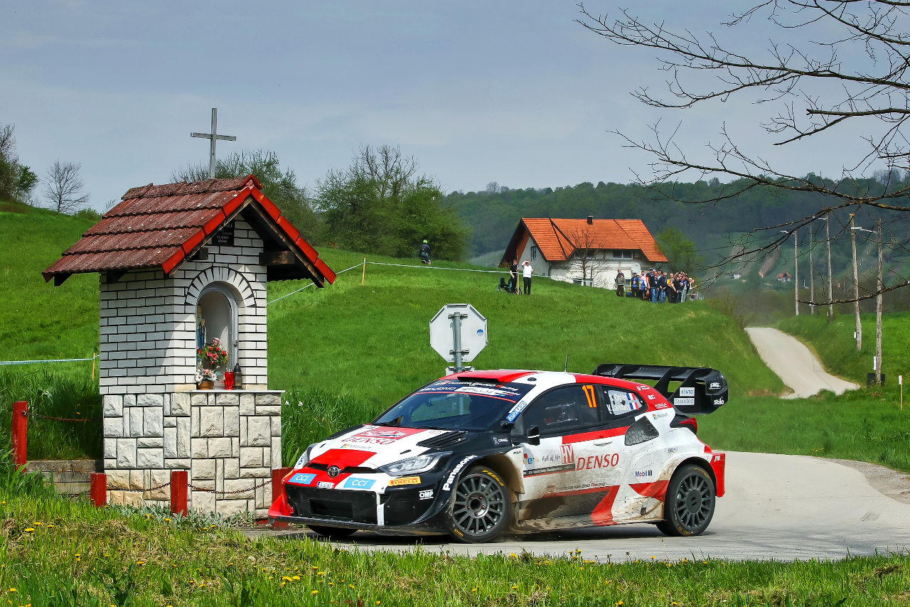 セバスチャン・オジエ（トヨタGRヤリス・ラリー1）　2023年WRC第4戦クロアチア・ラリー