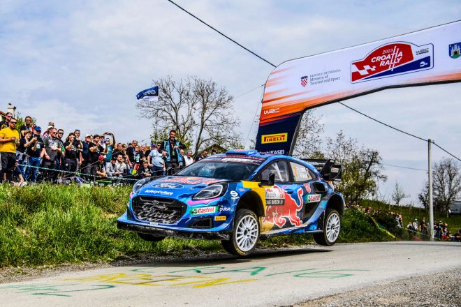 ピエール-ルイ・ルーベ(フォード・プーマ・ラリー1) 2023年WRC第4戦クロアチア・ラリー