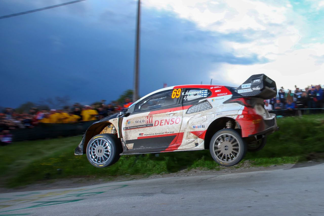 カッレ・ロバンペラ／ヨンネ・ハルットゥネン組（トヨタGRヤリス・ラリー1）　2023年WRC第4戦クロアチア・ラリー