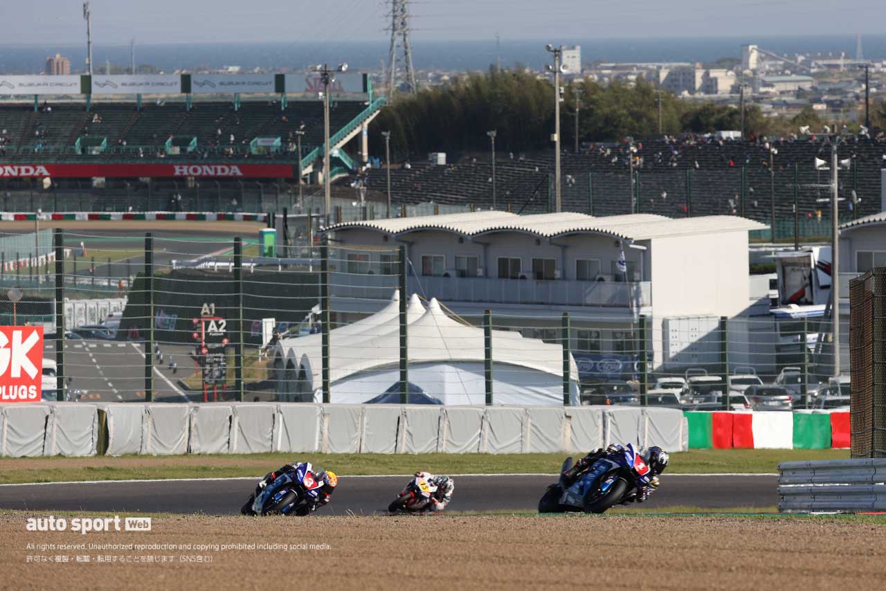 2023全日本ロード第2戦鈴鹿2&4 JSB1000 レース1 トップ争い