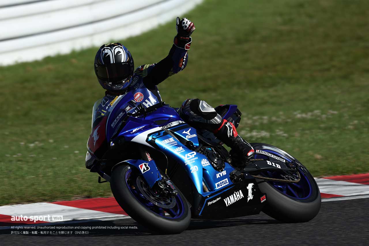 中須賀克行（YAMAHA FACTORY RACING TEAM）／2023全日本ロード第2戦鈴鹿2&4 JSB1000 レース1
