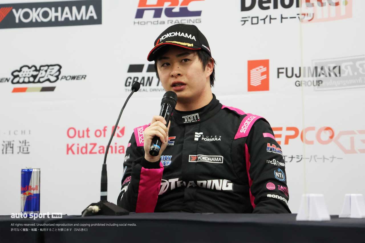 2023スーパーフォーミュラ第3戦鈴鹿　大湯都史樹（TGM Grand Prix）