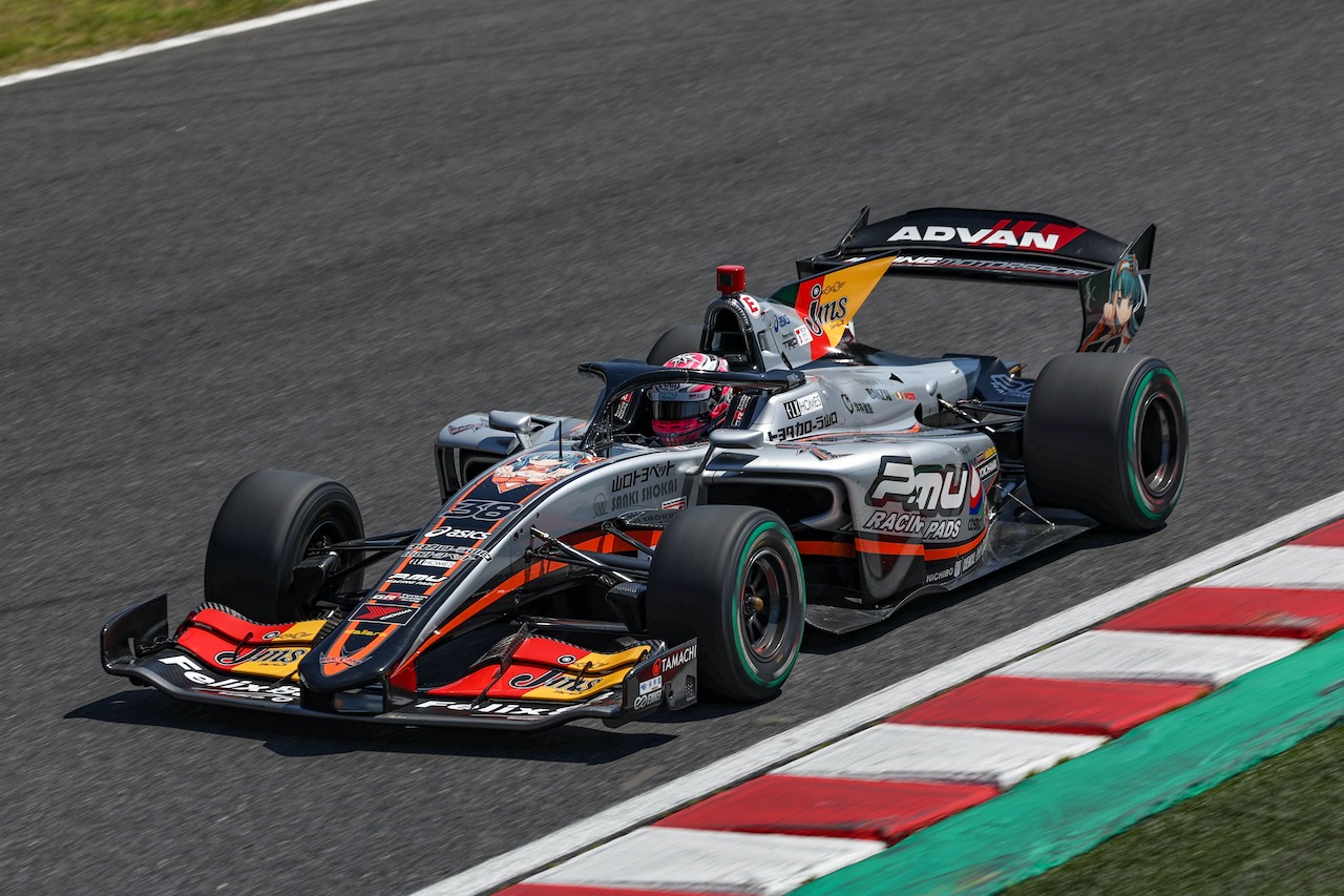 2023スーパーフォーミュラ第3戦鈴鹿　坪井翔（P.MU/CERUMO・INGING）