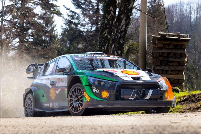 ティエリー・ヌービル（ヒョンデi20 Nラリー1）　2023年WRC第4戦クロアチア・ラリー