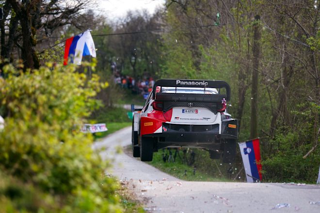 勝田貴元（トヨタGRヤリス・ラリー1）　2023年WRC第4戦クロアチア・ラリー