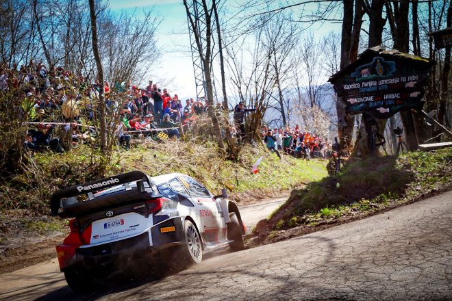 カッレ・ロバンペラ/ヨンネ・ハルットゥネン組(トヨタGRヤリス・ラリー1) 2023年WRC第4戦クロアチア・ラリー