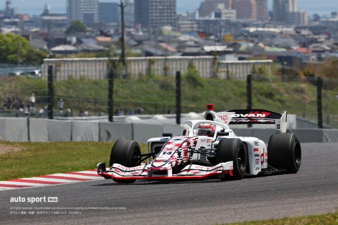 2023スーパーフォーミュラ第3戦鈴鹿　大嶋和也（docomo business ROOKIE）