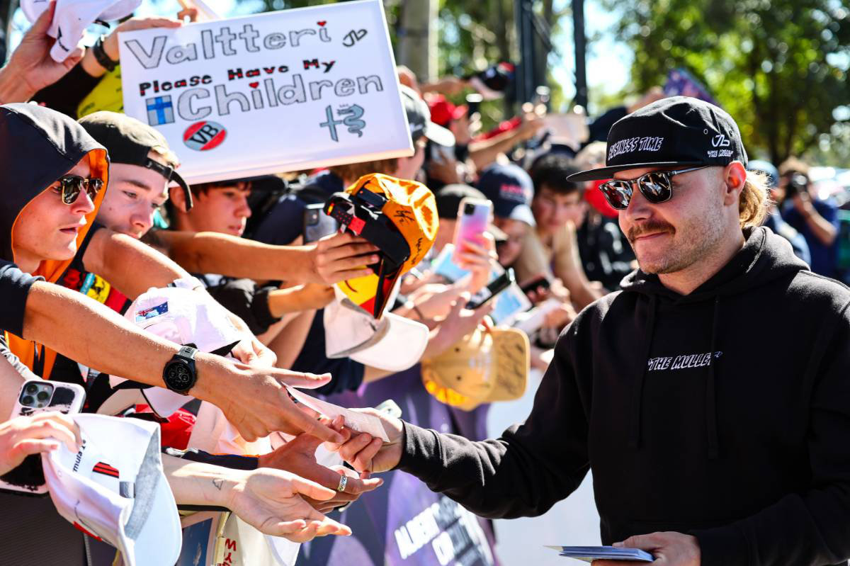 2023年F1第3戦オーストラリアGP　バルテリ・ボッタス（アルファロメオ）