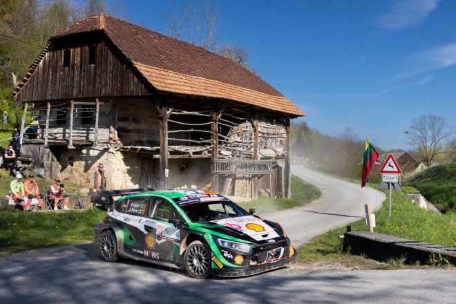 エサペッカ・ラッピ/ヤンネ・フェルム組(ヒョンデi20 Nラリー1) 2023年WRC第4戦クロアチア・ラリー