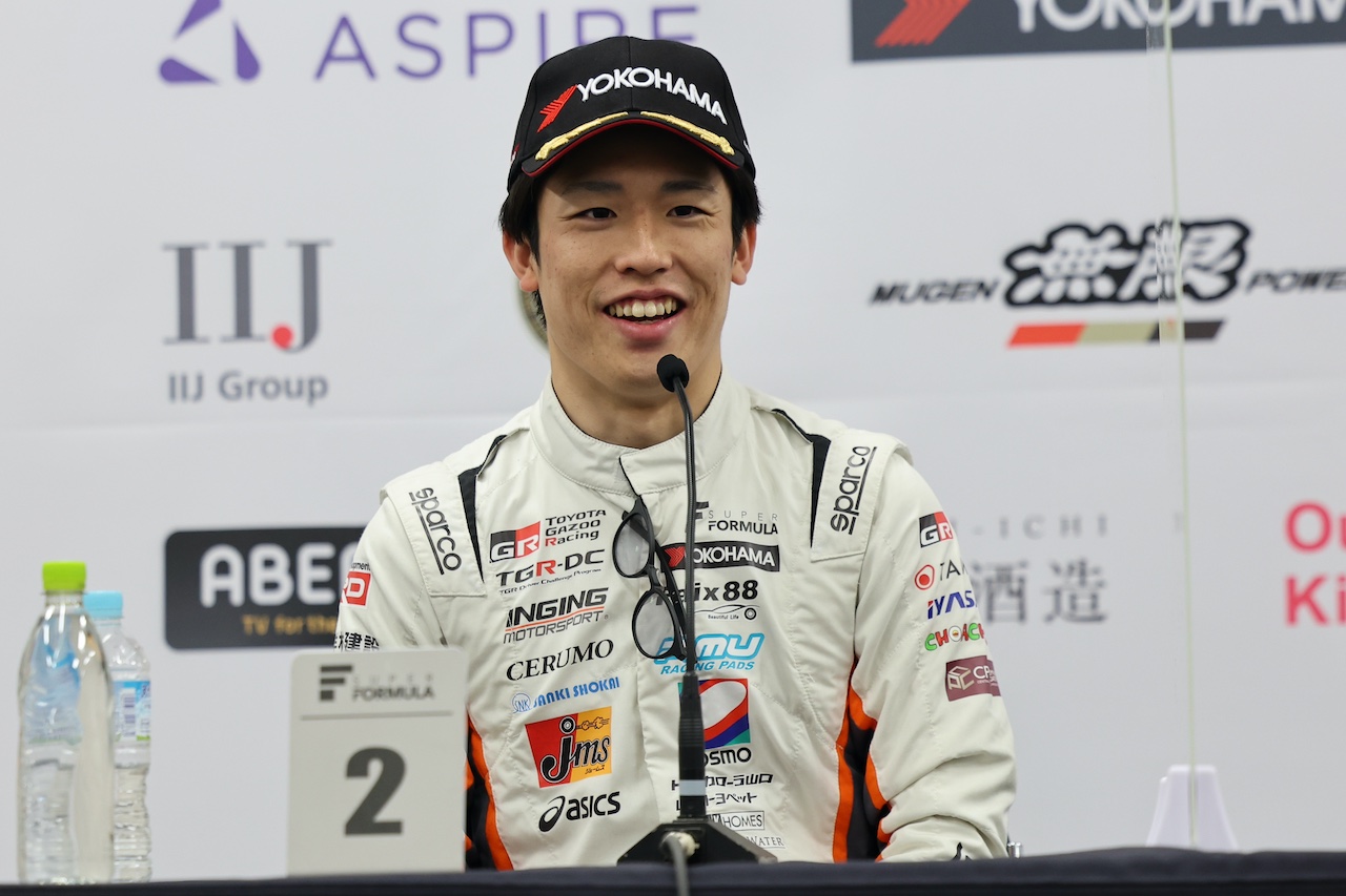 2023スーパーフォーミュラ第3戦鈴鹿　坪井翔（P.MU/CERUMO・INGING）