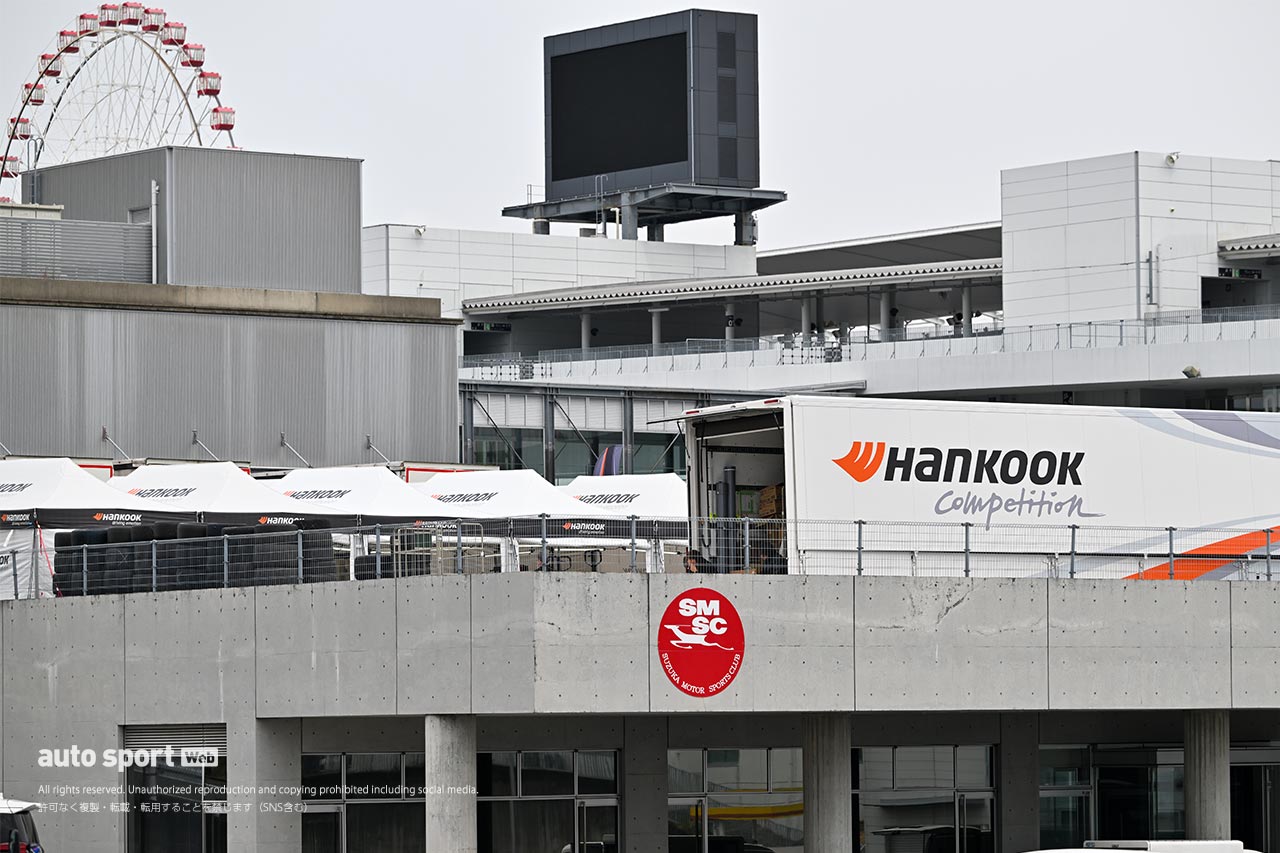 2023スーパー耐久第1戦鈴鹿　ハンコックのタイヤサービス