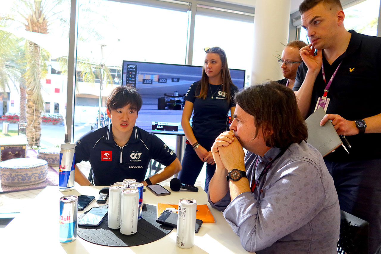 【F1ランチ探報：アルファタウリ編】