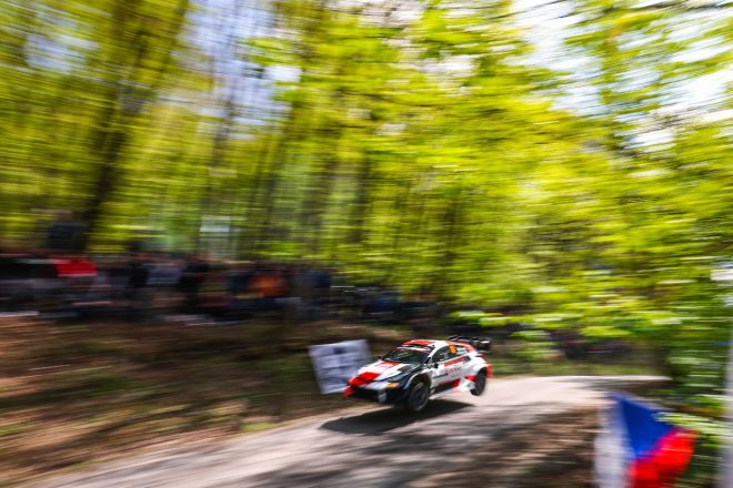 勝田貴元/アーロン・ジョンストン組(トヨタGRヤリス・ラリー1) 2023年WRC第4戦クロアチア・ラリー