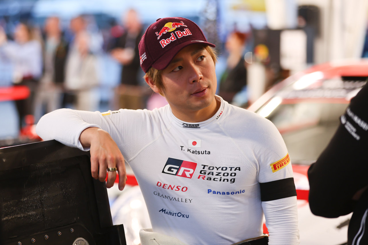 6位完走を果たしたTGR WRCチャレンジプログラム1期生の勝田貴元　2023年WRC第4戦クロアチア・ラリー