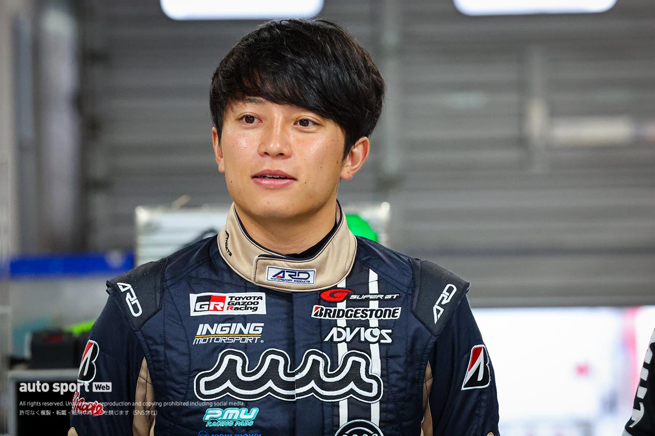 スーパーGT GT300クラスでmuta Racing GR86 GTをドライブする堤優威スーパーGT GT300クラスでmuta Racing GR86 GTをドライブする堤優威