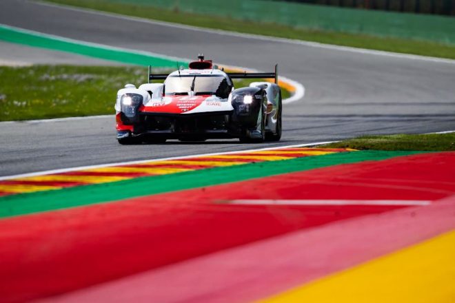 FP1トップタイムをマークした8号車トヨタGR010ハイブリッド（TOYOTA GAZOO Racing）　2023年WEC第3戦スパ6時間レース