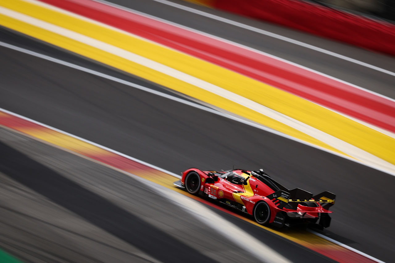 フェラーリ・AFコルセの51号車フェラーリ499P　2023年WEC第3戦スパ6時間レース