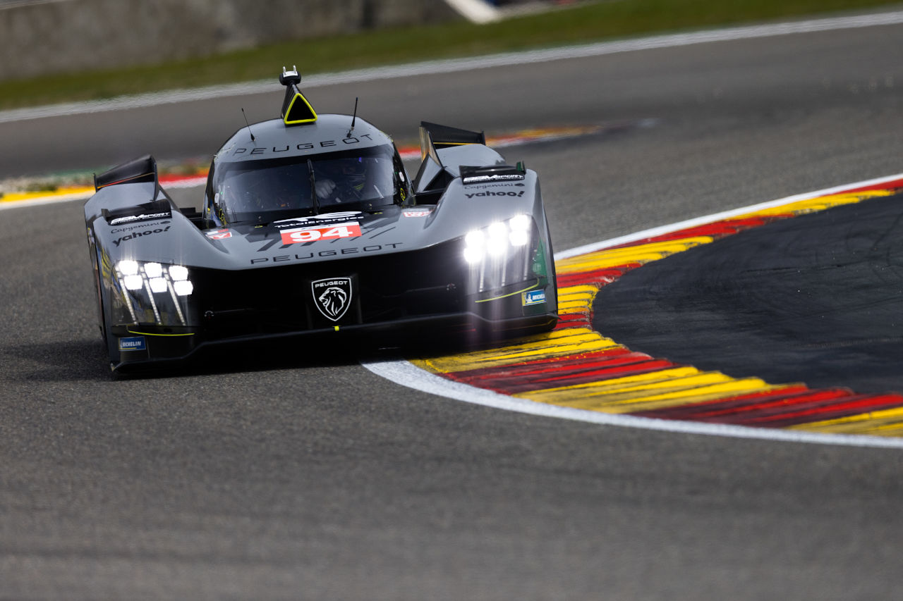 プジョー・トタルエナジーズの94号車プジョー9X8　2023年WEC第3戦スパ6時間レース