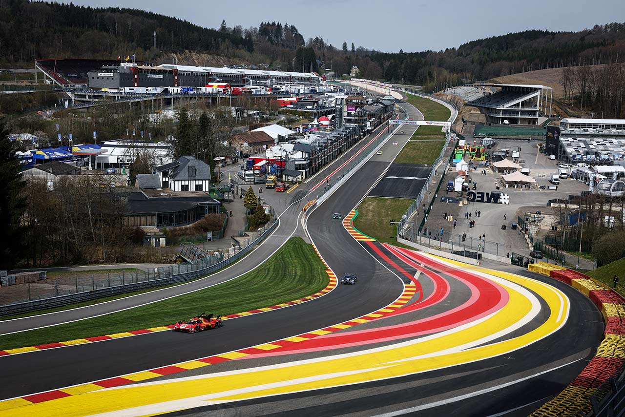 2023年WEC第3戦　スパ・フランコルシャンサーキットの様子