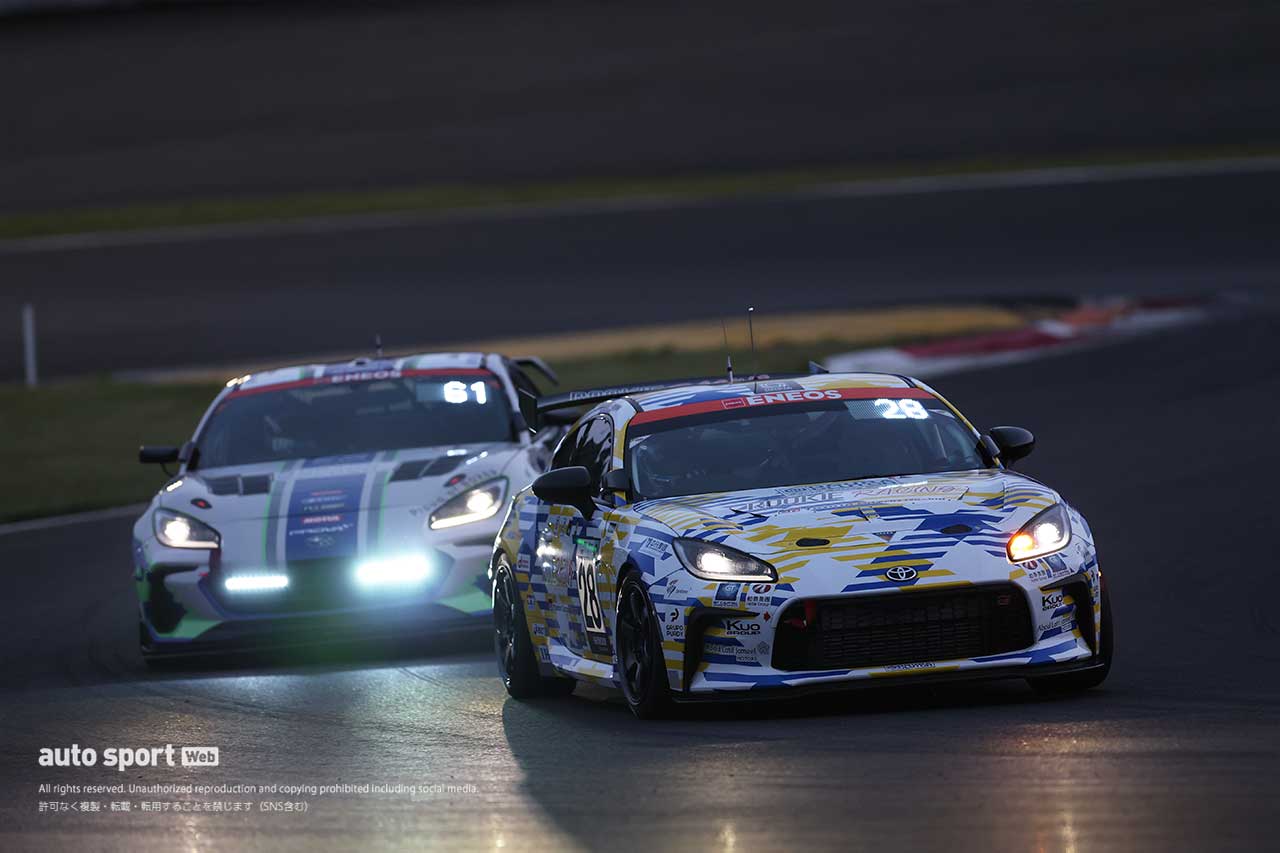 2023スーパー耐久富士公式テスト　ORC ROOKIE GR86 CNF concept／Team SDA Engineering BRZ CNF Concept